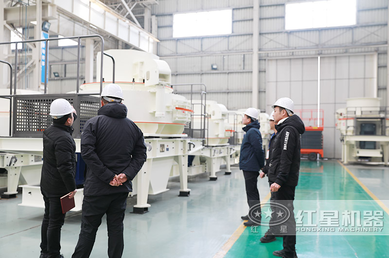 用戶到場參觀，真實感受制砂效果